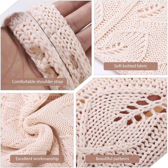 Women's Apricot 2 Shoulder Shopping Handbag Casual Travel Totes Fold Able Bags - Picture 4 of 7